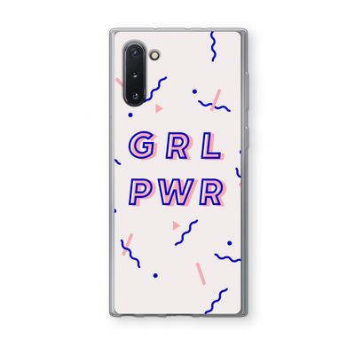 GRL PWR: Samsung Galaxy Note 10 Transparant Hoesje