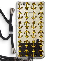Musketon Anchor: Huawei Ascend P10 Lite Transparant Hoesje met koord