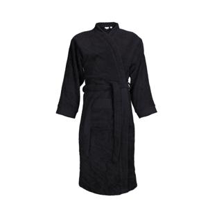 The One Badjas zonder capuchon 340 gram Zwart-XXL/XXXL