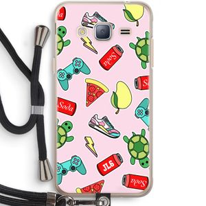 Things Jamie Loves: Samsung Galaxy J3 (2016) Transparant Hoesje met koord