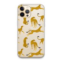 Luipaard: iPhone 13 Pro Max Transparant Hoesje