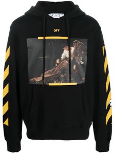 Off-White hoodie à imprimé Caravaggio - Noir