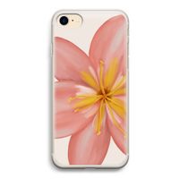 Pink Ellila Flower: iPhone 7 Transparant Hoesje