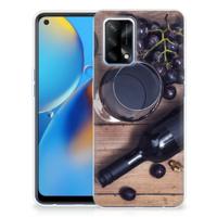 OPPO A74 4G | Siliconen Case | Wijn