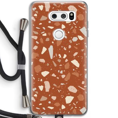 Terrazzo N°22: LG V30 Transparant Hoesje met koord