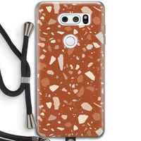 Terrazzo N°22: LG V30 Transparant Hoesje met koord