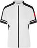 James & Nicholson JN453 Ladies´ Bike-T Full Zip - White - XL