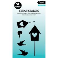 Studio Light • essentials clear stamp birdhouse