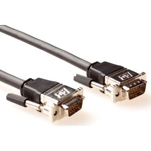 ACT AK9075 High Performance VGA Aansluitkabel  Male-Male Metalen Kappen - 25 meter