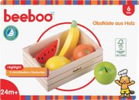 Beeboo Kitchen fruit in houten kist, 6-delig