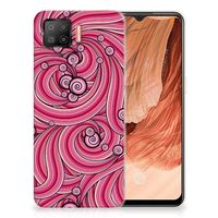 OPPO A73 4G Hoesje maken Swirl Pink - thumbnail