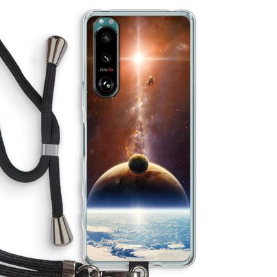 Omicron 2019: Sony Xperia 5 III Transparant Hoesje met koord