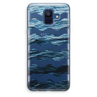 Oceaan: Samsung Galaxy A6 (2018) Transparant Hoesje