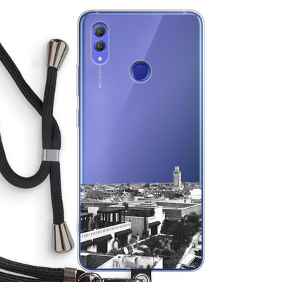 Marrakech Skyline : Honor Note 10 Transparant Hoesje met koord