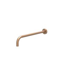 Wandarm IVY 40 cm 1/2 Geborsteld Mat Koper PVD