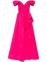 Marchesa Notte robe longue Twist - Rose - thumbnail