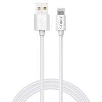 Savio Cl-193 USB-kabel USB 2.0 2 m USB A USB C/Lightning Wit