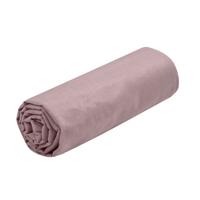Hoeslaken Eden - 2-persoons - 160 x 200 cm - oudroze - hotelkwaliteit - katoen - 30 cm dikte