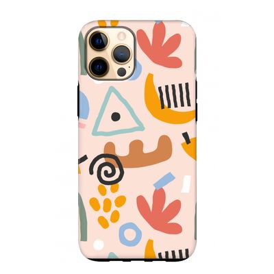 Abstract: iPhone 12 Pro Max Tough Case