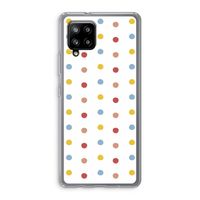 Bollen: Samsung Galaxy A42 5G Transparant Hoesje Bollen: Samsung Galaxy A42 5G Transparant Hoesje