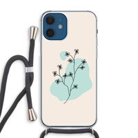 Love your petals: iPhone 12 Transparant Hoesje met koord