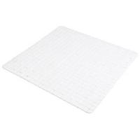 Urban Living Badkamer anti slip mat - rubber - parel wit - 39x69cm