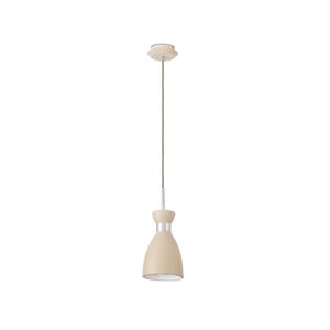 Hanglamp beige retro design retro jaren 60 fitting E14 Spaans design Faro 20016
