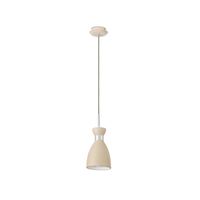 Hanglamp beige retro design retro jaren 60 fitting E14 Spaans design Faro 20016