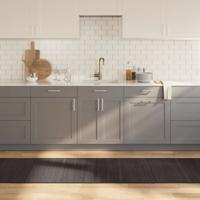 VidaXL Vloerkleed rechthoekig 70x1000 cm bamboe donkerbruin