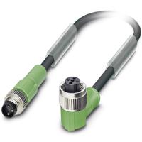 Phoenix Contact 1682346 Sensor/actuator connector, geassembleerd M12 Aantal polen (sensoren): 3 Stekker, recht, Bus, haaks 30.00 cm 1 stuk(s) Piece
