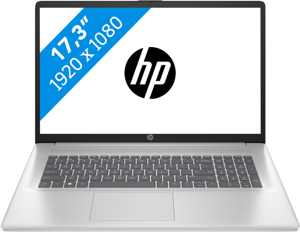 HP 17-cn3935nd Intel® Core™ i3 i3-N305 Laptop 43,9 cm (17.3") Full HD 8 GB DDR4-SDRAM 512 GB SSD Wi-Fi 6 (802.11ax) Windows 11 Home Zilver