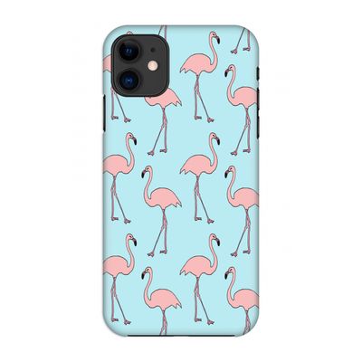 Anything Flamingoes: Volledig geprint iPhone 11 Hoesje