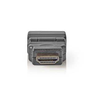 HDMI-Adapter | HDMI-Connector - HDMI Female | Draaibaar | Zwart