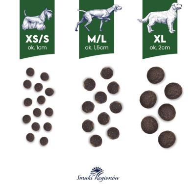 BALTICA Smaki regionów Small breeds Duck with pear - droog hondenvoer - 1kg