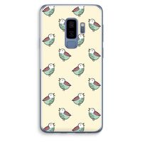 Vogeltjes: Samsung Galaxy S9 Plus Transparant Hoesje