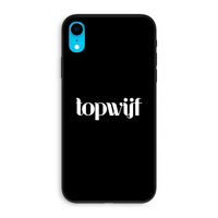 Topwijf Zwart: iPhone XR Biologisch afbreekbaar hoesje