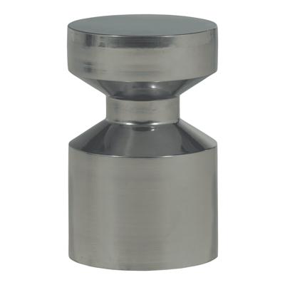 WOOOD Ronde Bijzettafel 'Ferry' 30cm, kleur Chroom