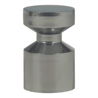WOOOD Ronde Bijzettafel 'Ferry' 30cm, kleur Chroom