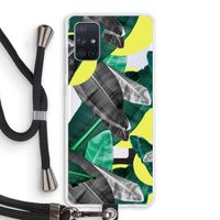 Fantasie jungle: Samsung Galaxy A71 Transparant Hoesje met koord