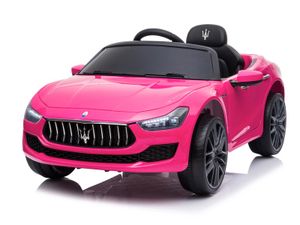 Maserati Ghibli, 12v elektrische kinderauto, rubberen banden, leder zitje.