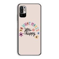 Happy days: Xiaomi Redmi Note 10 5G Transparant Hoesje
