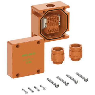 Spelsberg WKE 202 SL Aftakkast (l x b x h) 115 x 93 x 115 mm Oranje IP66 1 stuk(s)