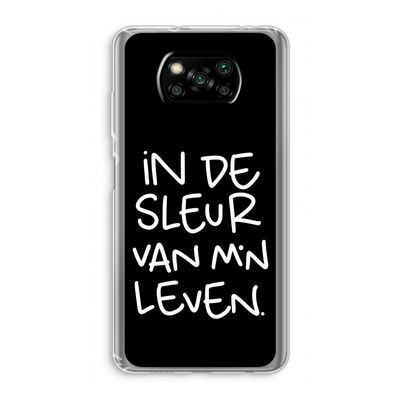 De Sleur: Xiaomi Poco X3 Pro Transparant Hoesje