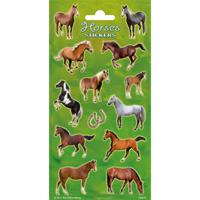 Paarden Stickervel Doos 10 Stuks - thumbnail