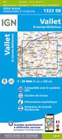Topografische kaart - Wandelkaart 1323SB Vallet | IGN - Institut Géographique National - thumbnail