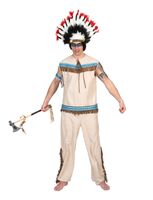 Indianen Kostuum Man Nodin - thumbnail