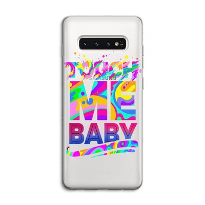 Touch Me: Samsung Galaxy S10 4G Transparant Hoesje