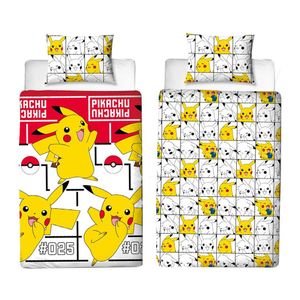 Pokémon Pokemon Pikachu Icon Dekbedovertrek, 140x200cm