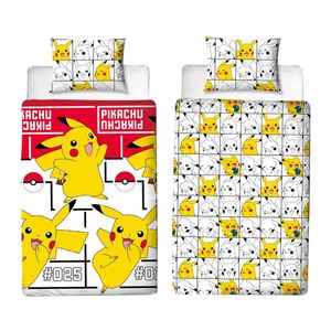 Pokémon pokemon pikachu icon dekbedovertrek, 140x200cm