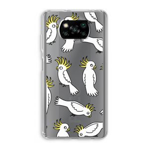 Papegaai: Xiaomi Poco X3 Pro Transparant Hoesje